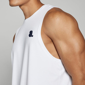 Men's Muscle Fit Racerback Tank Top with Spandex/Cotton Fabric Quick Dry Cartoon Pattern <b>Tie</b> Dye High Street Style - Product Image 3