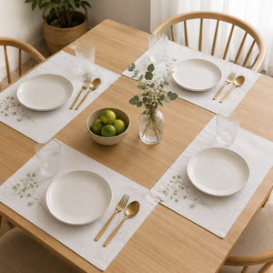 Printed <b>Table</b> Placemat | Modern Geometric Dining <b>Table</b> Mat | Decorative Heat Resistant <b>Table</b> <b>Protector</b> Washable Kitchen Dining - Product Image 4