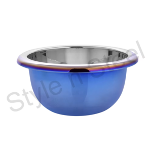 <b>Bowl</b> With Multi Color Stainless Steel Kitchen Accessories Mixing <b>Bowls</b> Serving <b>Bowl</b> Set at Wholesale Price - Product Image 1