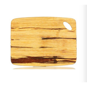 Planche à découper rustique en bois naturel avec poignée, planche à découper en bois durable, ustensile de cuisine, planche de service de style vintage - Product Image 4