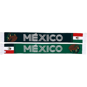 Bufanda de la Selección Nacional de México, Diseño Deportivo Tejido Largo con Bandera y Texto para Aficionados al Fútbol, para Usar en Todas las Temporadas - Product Image 3