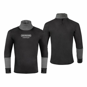 Camiseta de Hockey de Manga Larga Holgada con Protección Anticorte y Logotipo Frontal, Estándar de Seguridad Europeo, para Hombres, Ropa Deportiva de Hockey sobre Hielo - Product Image 2