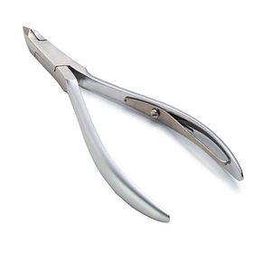Pince à cuticules professionnelle multicolore en titane, courbée, pour pédicure et manucure, coupe-ongles à ressort en acier inoxydable - Product Image 5