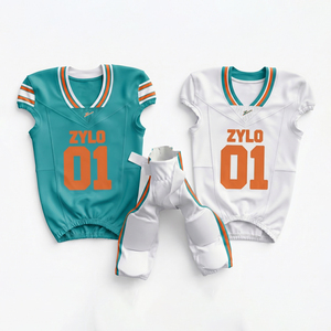 Uniformes d'équipe de football américain personnalisés |   Ensembles personnalisés de maillots et de shorts de football américain | Fabricant d'uniformes de football américain - Product Image 2