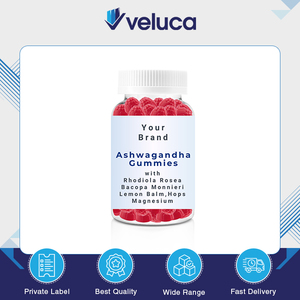 Exclusive Sale on Rhodiola Rosea Bacopa Monnieri Lemon Balm Hops Adult Stress Support Immune Ashwagandha <b>Gummy</b> <b>Candy</b> - Product Image 2