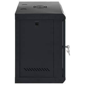 Gabinete de red de 12U y 19 pulgadas para montaje en pared, 20.9 x 15.7 x 23.6 pulgadas, negro, IP20, para sala de servidores - Product Image 5