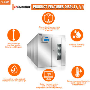 Nouvel équipement de fermentation de <span class=keywords><strong>farine</strong></span> Southstar de haute qualité avec contrôle numérique 380V, conception portable et panneau facile à utiliser - Product Image 6