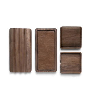 Wood <b>Sticky</b> <b>Note</b> Holder Desktop Stationery Holder Stationery Stand Office Desktop Storage <b>Note</b> pad Holder Tray Suitable Office - Product Image 5