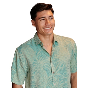 เสื้อเชิ้ตพิมพ์ลายอินเทรนด์สำหรับผู้ชาย สวมใส่สบายๆ ทันสมัย แฟชั่นสำหรับผู้ชาย - Product Image 2