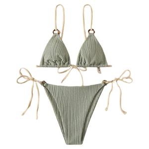 Traje de baño con estampado de sublimación de tendencia superior para mujer, Bikini de dos piezas, traje de baño transpirable de secado rápido, traje de baño elegante 2025 - Product Image 5