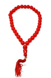 Tasbih religieux en résine peinte à la main, perles de prière musulmanes, 99 perles, Misbaha Subha éco-responsable, chapelet Ramadan Aïd - Product Image 6
