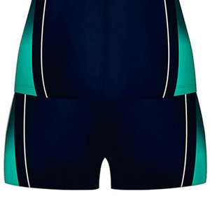 Personnalisation, maillots de volley-ball multicolores sur mesure, design sublimé, uniformes de volley-ball noirs pour femmes - Product Image 4