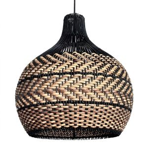 Set of 3 Rattan Lampshades Pendant <b>Light</b> for Indoor Lighting Perfect for Bedroom Kitchen Restaurant Bar Hotel Restaurant Decor - Product Image 3