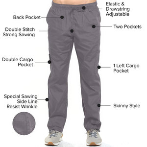 New Fashion Medical Uniforms Men Nursing <b>Scrubs</b> Joggers <b>Scrubs</b> <b>Sets</b> Uniforms Male and Female <b>Scrub</b> <b>Sets</b> - Product Image 5