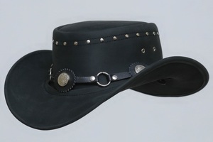 Sombrero Vaquero Casual de Estilo Étnico Occidental de Alta Calidad para Hombres y Mujeres, de Cuero Transpirable y Plegable, para Fiestas en Todas las Estaciones - Product Image 2
