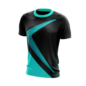 เสื้อยืดซับลิเมชั่นผู้ชายลดราคาพิเศษ 100% โพลีเอสเตอร์ แห้งเร็ว ระบายอากาศดี ขายส่ง เสื้อยืดแขนสั้นแบบหนา รับสั่งทำ - Product Image 3