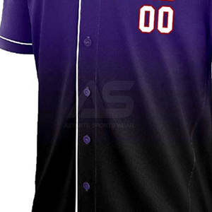 Nueva Llegada de Ropa Deportiva, Uniforme de Béisbol 100% Poliéster, Mejor Precio, Venta al por Mayor de Uniformes de Béisbol - Product Image 5