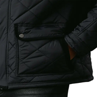 Veste matelassée pour homme, taille américaine, style streetwear, manteau d'hiver rembourré, fabricant, logo personnalisé, vêtements à marque privée, vente chaude