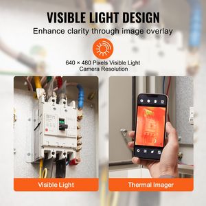 Telecamera Termica Wireless ad Alta Risoluzione per Android e iOS, 256x192 Pixel, Imager Visivo WiFi - Product Image 2