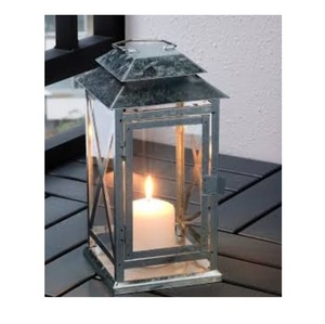 Farol de Metal Decorativo Hecho a Mano con Forma Personalizada y Recubrimiento de Polvo Blanco, Farol para Velas para el Hogar, Hoteles y Bodas - Product Image 3