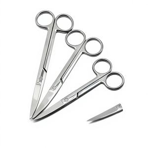 Tijeras Anatómicas de Acero Inoxidable RSI con Cabeza Curva, Juego de Instrumentos para Retirar Suturas de Gasa, para Cirugía Estética y Experimentos al Aire Libre - Product Image 1