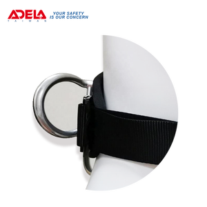 Arnés de Seguridad Profesional para Escalada en Roca y Montañismo ADELA de Taiwán, Poliéster, para Trabajos en Altura, Color Negro CH-4503Q - Product Image 4
