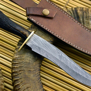 Couteau de camping et de chasse multifonction, couteau de survie à lame pleine, poignée ergonomique, haute dureté, équipement d'aventure en plein air - Product Image 3
