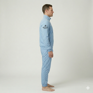 Meilleures ventes : Survêtements coupe-vent personnalisés en gros pour hommes, ensemble deux pièces en nylon imperméable avec fermeture éclair pour garçons - Product Image 3