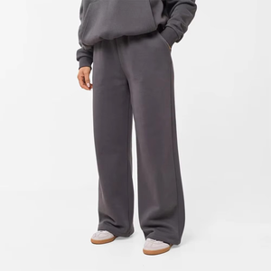 Loose Fit Women Tracksuit Set Cotton Blend Fleece Long Sleeve <b>Sweatshirt</b> and Joggers Home and Street Style Outfit - Product Image 4