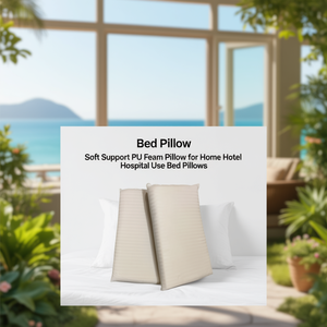 หมอนโฟม PU แบบนุ่ม สำหรับใช้ในบ้าน โรงแรม โรงพยาบาล - Product Image 3