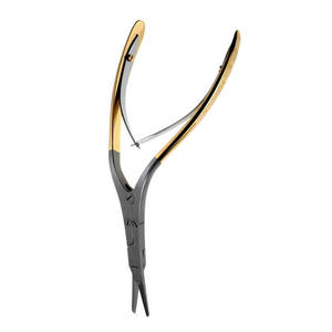Tijeras Caplan para Septum de Alta Resistencia, Carburo de Tungsteno, Serradas, 7 3/4 Pulgadas (19.5cm), Instrumento Quirúrgico DC-S-9, Certificación CE, Dentavex - Product Image 1