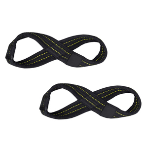Professional Weight <b>Lifting</b> Wrist Support Figure 8 Heavy Duty Durable Figure Eight <b>Straps</b> Available in Suitable Price OEM - Product Image 5