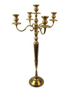 Ensemble de bougeoirs décoratifs contemporains abstraits noirs en forme de pilier - Product Image 5