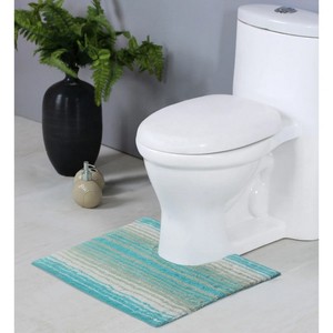 Tapis de bain antidérapants super absorbants en coton écologique, design personnalisé, pour la décoration intérieure, vente en gros, Inde - Product Image 4