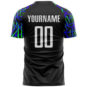 Fournisseur en gros Nouveau design Maillot de football respirant de haute qualité à motif personnalisé 2026 - Product Image 3