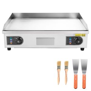 Plancha Eléctrica Comercial de 25.79 x 15.75 Pulgadas, 2800W de Potencia, 122-570 Grados Fahrenheit, Temperatura Ajustable, Cuerpo de Acero Inoxidable - Product Image 1