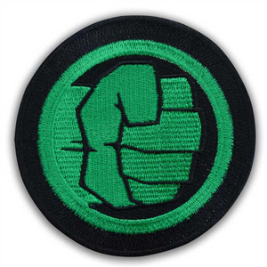 Patch brodé avec logo parapluie, rouge, blanc, bleu, à coudre, pour la décoration de vêtements - Product Image 4