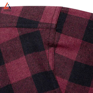 เสื้อเชิ้ตผ้าแฟลนเนลผู้ชายทรงปกติขายดีที่สุด 100% ผ้าฝ้าย สวมใส่สบาย ระบายอากาศได้ดี เป็นมิตรกับสิ่งแวดล้อม - Product Image 4