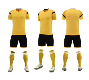 Maillots de football domicile et extérieur, ensembles de football respirants unisexes pour adultes, été, 100% coton, nom d'équipe personnalisé - Product Image 1