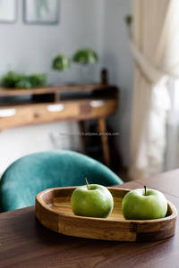 Bandeja de escritorio de madera para joyas, llaves, relojes, gafas, bolígrafos. Bandeja de madera Catchall organizador regalo Accesorios de escritorio de oficina - Product Image 6