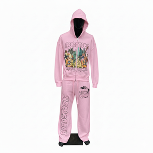 Prix d'usine en gros, meilleur fabricant, prix bas, survêtement imprimé à fermeture éclair pour hommes, nouveau design, 100% coton - Product Image 1