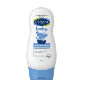เซตาฟิล เบบี้ เจนเทิล วอช แอนด์ แชมพู วิท กลีเซอรีน แอนด์ แพนทีนอล 230 มล. - Product Image 1
