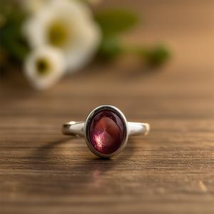 Bague en tourmaline fine de 4,7 grammes - Product Image 3