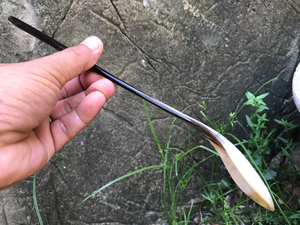 Cuillère de service haut de gamme en corne de buffle naturelle, écologique, pour fêtes et mariages - Product Image 5