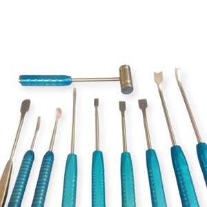 ชุดเครื่องมือผ่าตัดกระดูกสะโพกสุนัข 10 ชิ้น สำหรับการผ่าตัดกระดูกสะโพกแบบ Periacetabular Osteotomy ทำจากเหล็กกล้าไร้สนิม ใช้ซ้ำได้ - Product Image 2