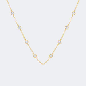 0.70CTW, Redondos, con bisel, tipo stud lineal, pendientes colgantes / pendientes lineales - Product Image 5