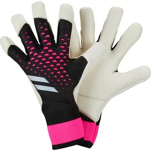 2026 Design Football Goalkeeper <b>Gloves</b> Black White Neon Green Full Finger Non Slip Breathable Adjustable Wrist Strap Unisex - Product Image 1