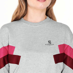 Sudadera de Mujer de Color Sólido, Felpa de Algodón, Cuello Alto Simulado, Holgada, Manga Larga, Moda Otoño Invierno 2026 - Product Image 6