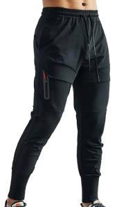Pantalones Deportivos de Invierno para Hombre, con Forro Polar, Transpirables, de Secado Rápido, con Logotipo Personalizado al por Mayor, Ajuste Atlético, Cintura Elástica - Product Image 6