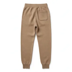 <b>Men</b> Light Brown Jogger Sweatpants Elastic Waist Drawstring Pocket Casual Fleece <b>Lounge</b> <b>Trousers</b> Custom Wholesale Manufactururer - Product Image 2
